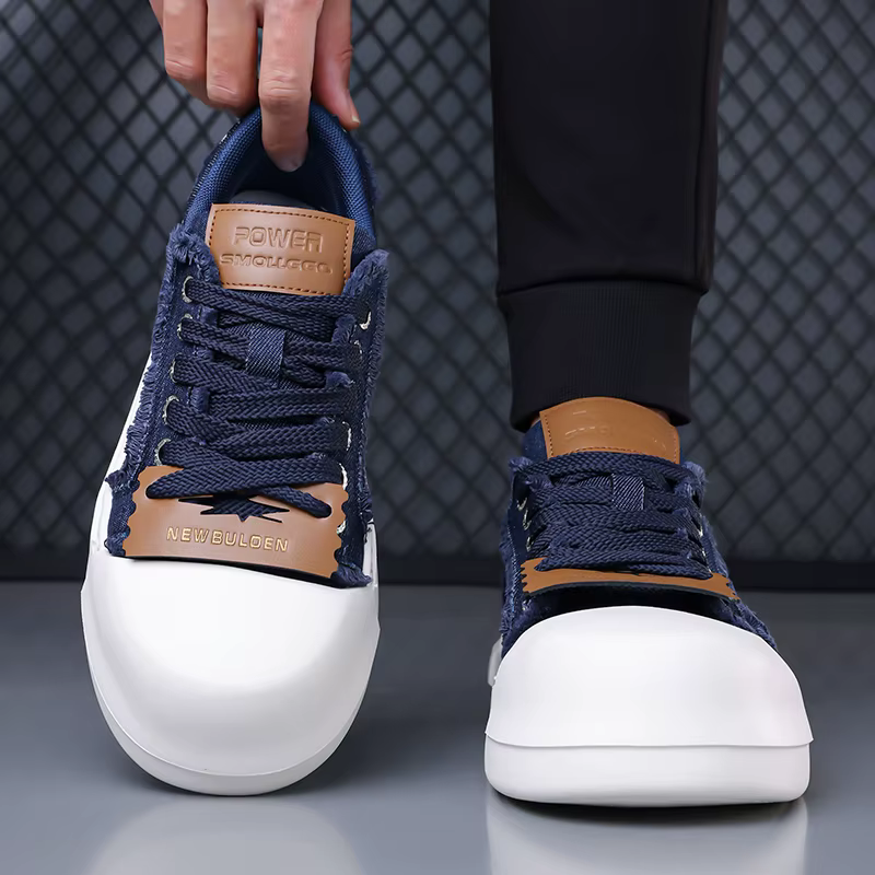 Zapatillas deportivas casuales para hombre, estilo mocasín transpirable - imagen 3