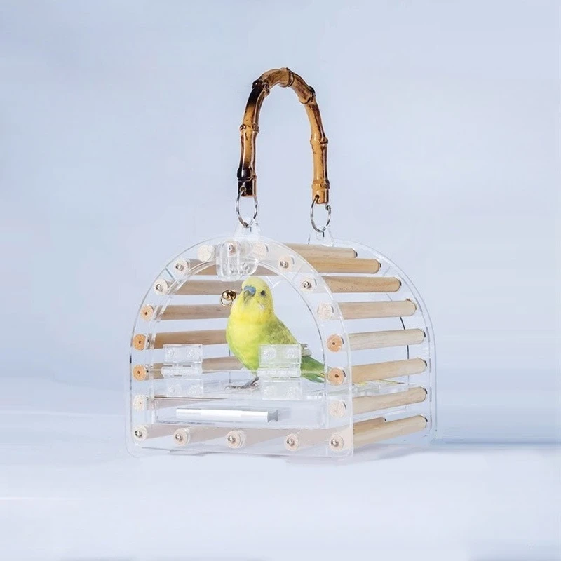 Jaula transportadora con asas y puerta ventilada