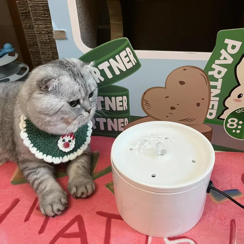 Limpieza y mantenimiento de la fuente para mascotas