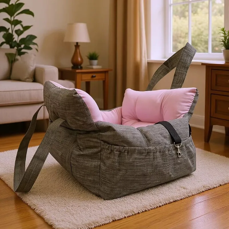 Cama impermeable portátil para gatos y perros: coche, hogar y viaje - imagen 4