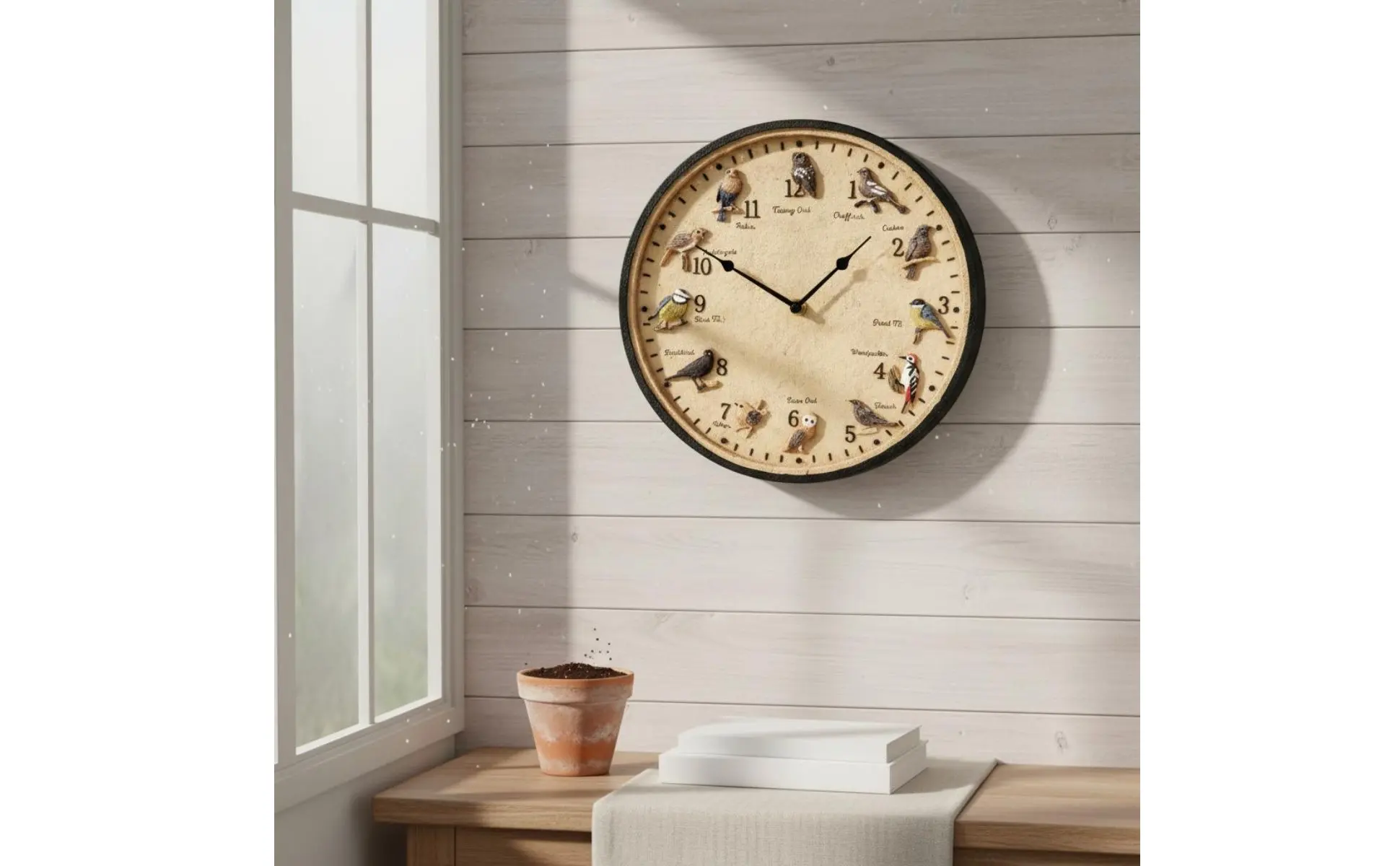 Esfera vintage de reloj para zonas exteriores