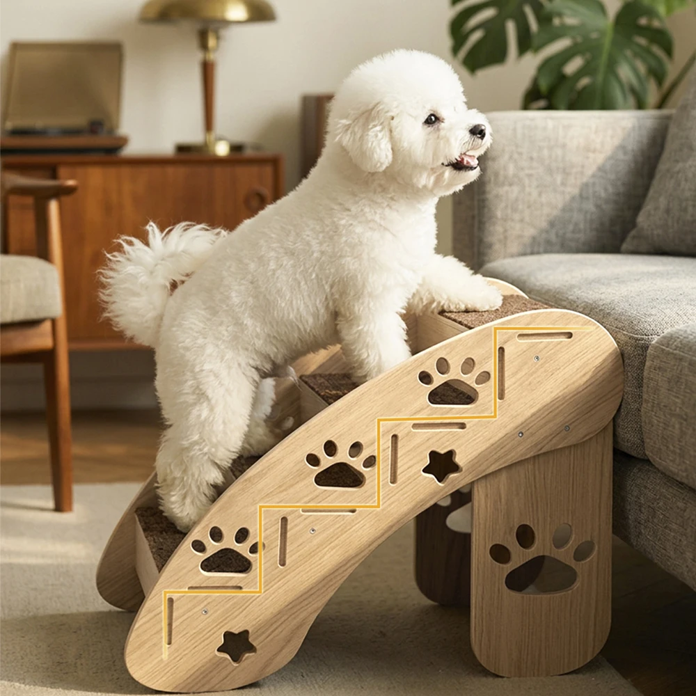 Escalera de mascota para facilitar subidas