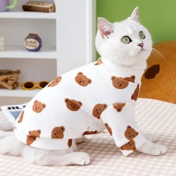 Camiseta cálida waffle para perros y gatos – Chihuahua y cachorros