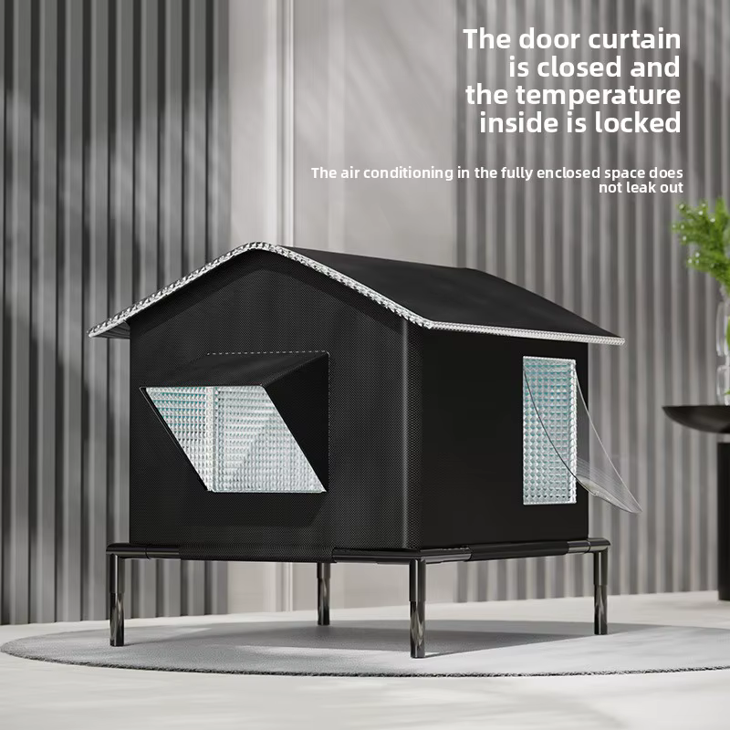 Cama refrescante para gatos de exterior, control térmico todo el año - imagen 2