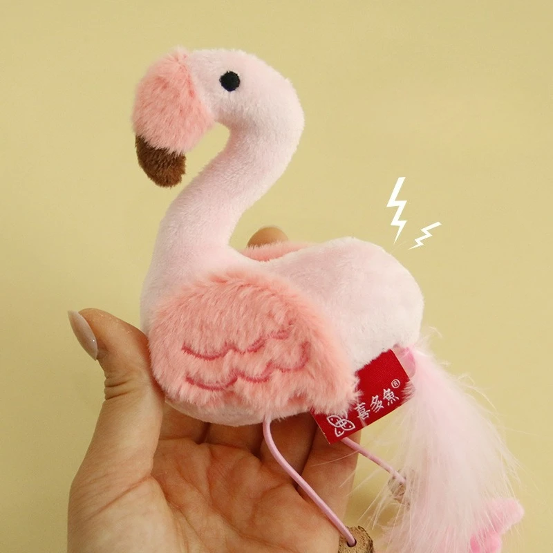 Juguete peluche con hierba gatera y pluma dental para gatos - imagen 5