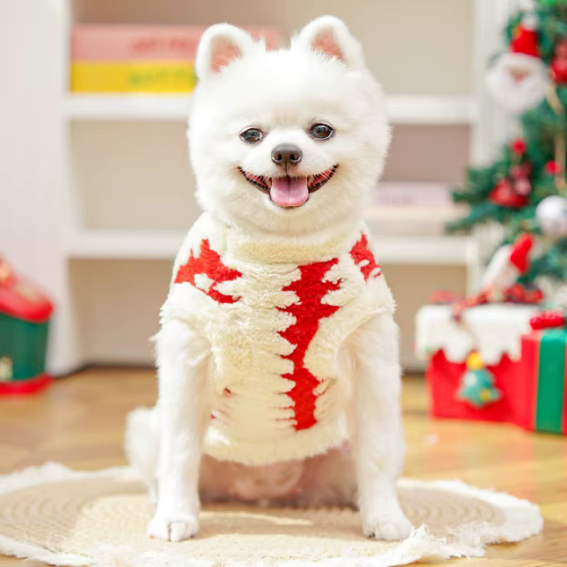 Sudadera capucha para perros Yorkie con rayas - imagen 4