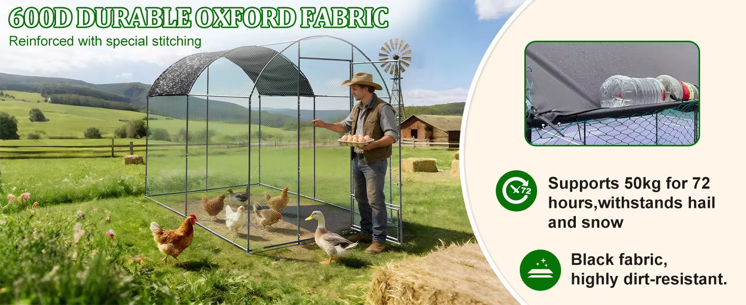 Techo parasol de tela Oxford con protección UV e impermeable