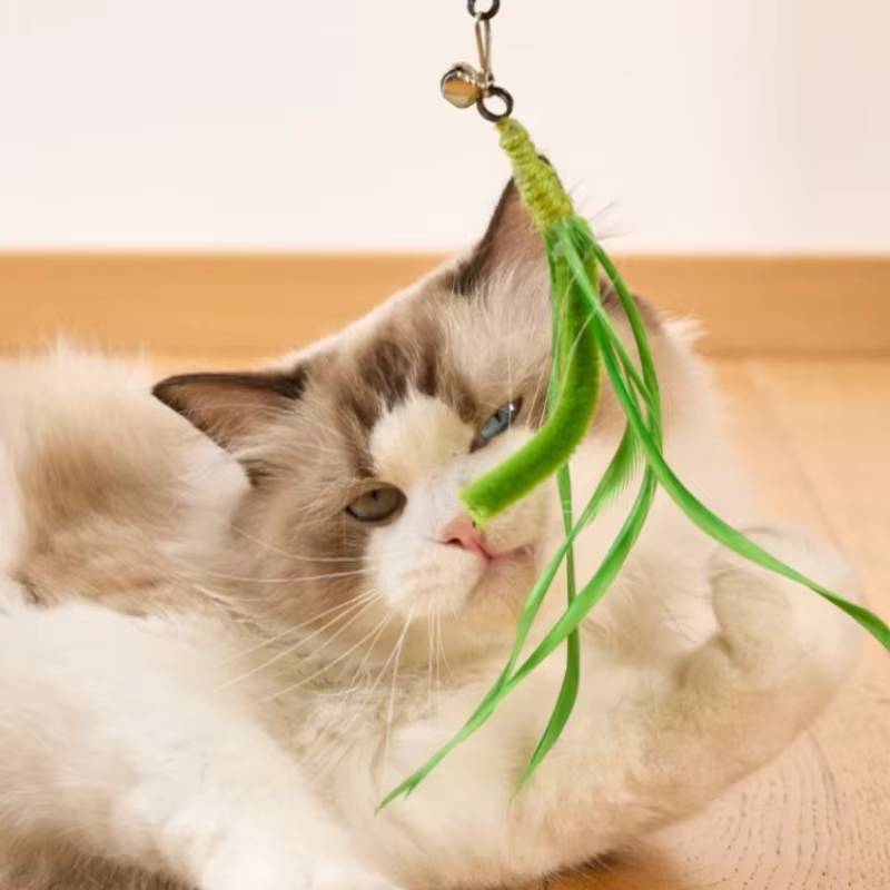 Juguete interactivo para gatos con ventosa y varilla de acero - imagen 5