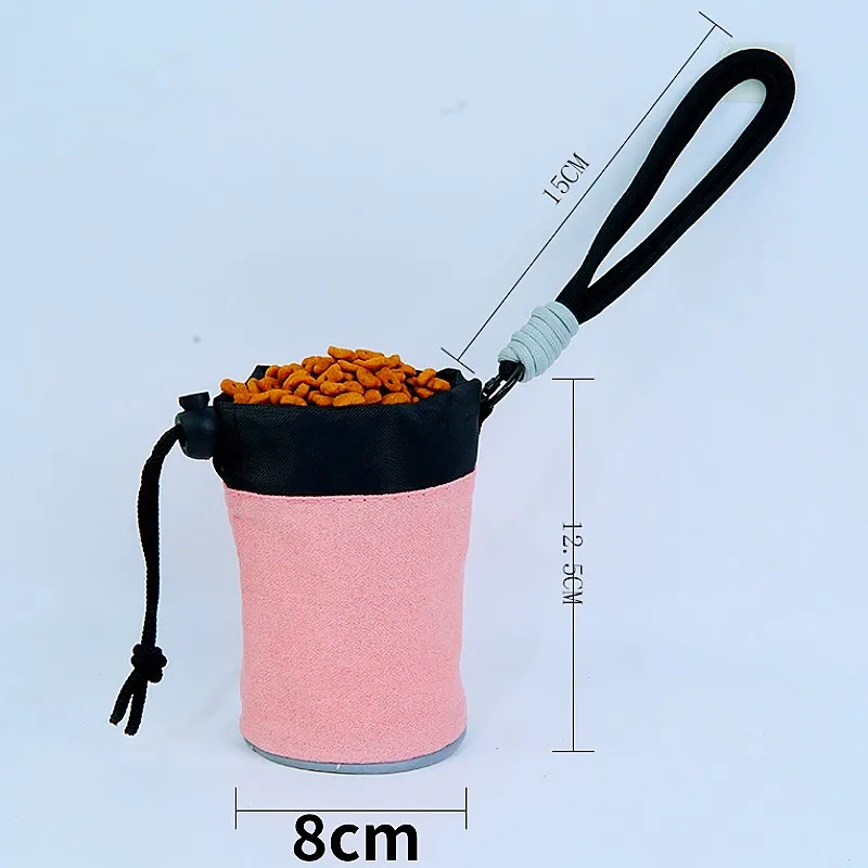 Dispensador de bolsas para excrementos de perro portátil colgable