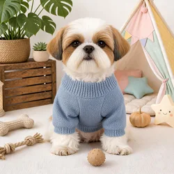 Suéter de Punto para Perros Pequeños y Gatos – Abrigador Otoño/Invierno