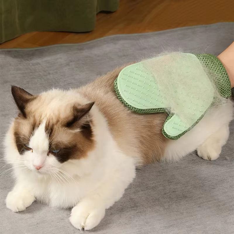 Guante quitapelos para perros y gatos con masaje suave - imagen 2