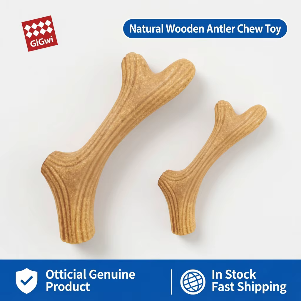 Juguete para la dentición de perros masticable resistente de madera - imagen 3