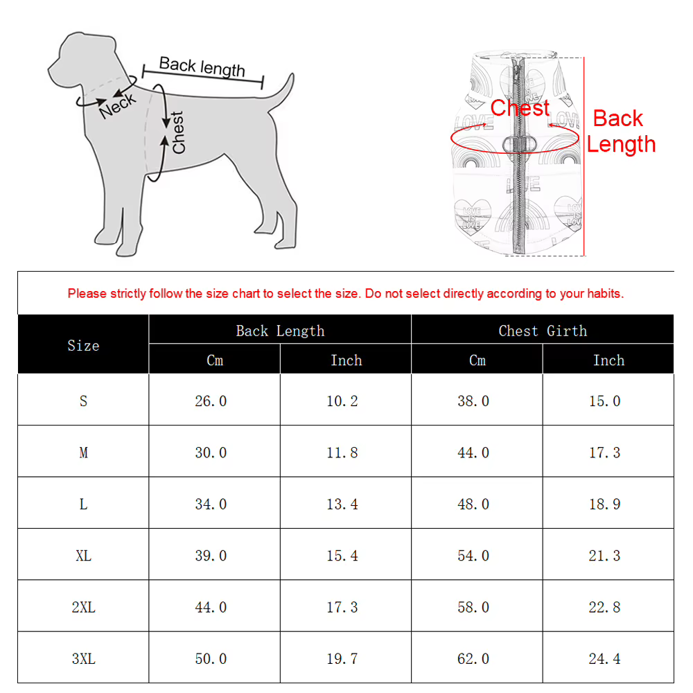Abrigo impermeable para perros pequeños y medianos – Cálido y cortavientos - imagen 5