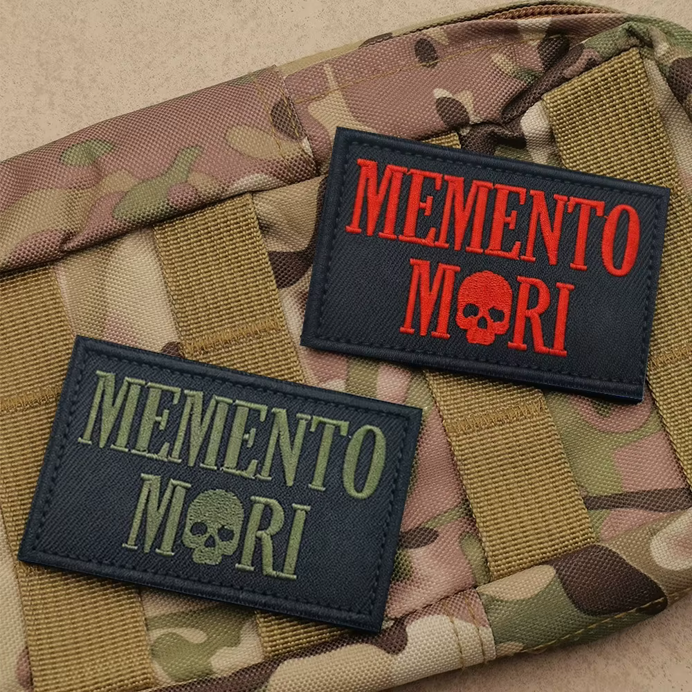 Colección de colores del parche Memento Mori