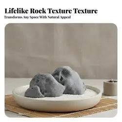 Roca Decorativa para Pecera – Piedra Estilo Chino Micro Paisaje Montaña