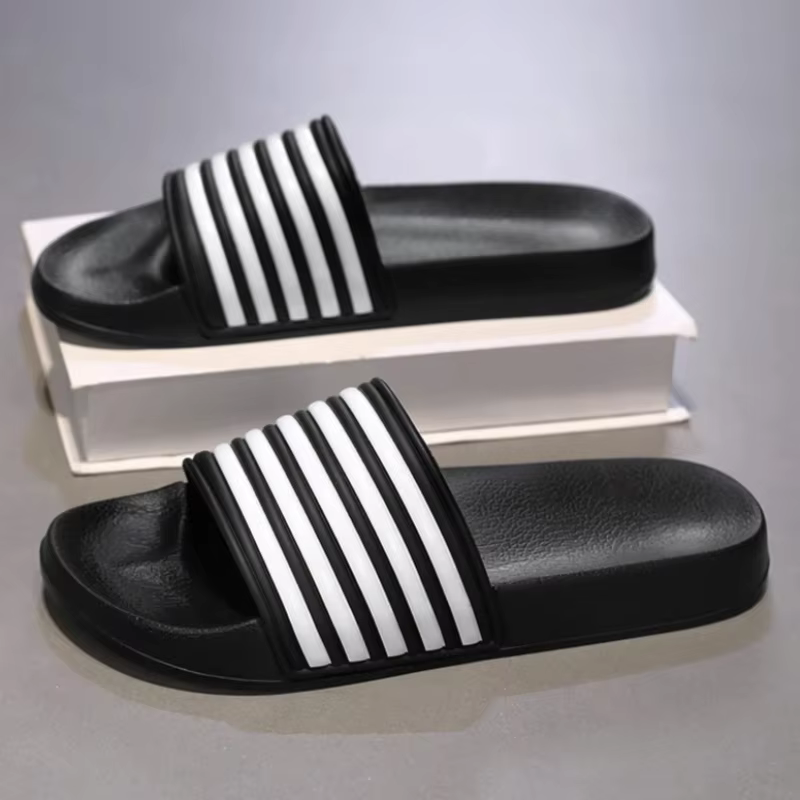 Pantuflas de verano para hombre, suaves y cómodas, planas tipo sandalia - imagen 5