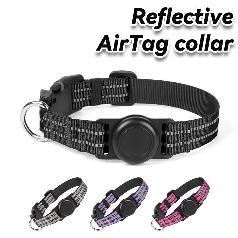 Collar personalizado con AirTag para perros