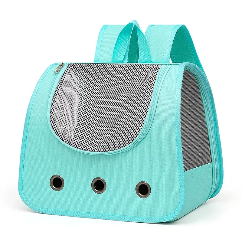 Mochila de transporte plegable y transpirable para perros y gatos - imagen 5