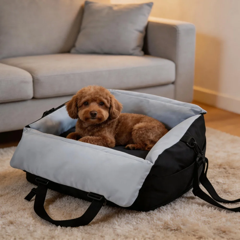 Asiento elevador para perros con cinturón y funda lavable - imagen 4