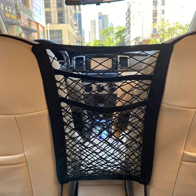 Red elástica de seguridad para perros en coche, entre asientos - imagen 4
