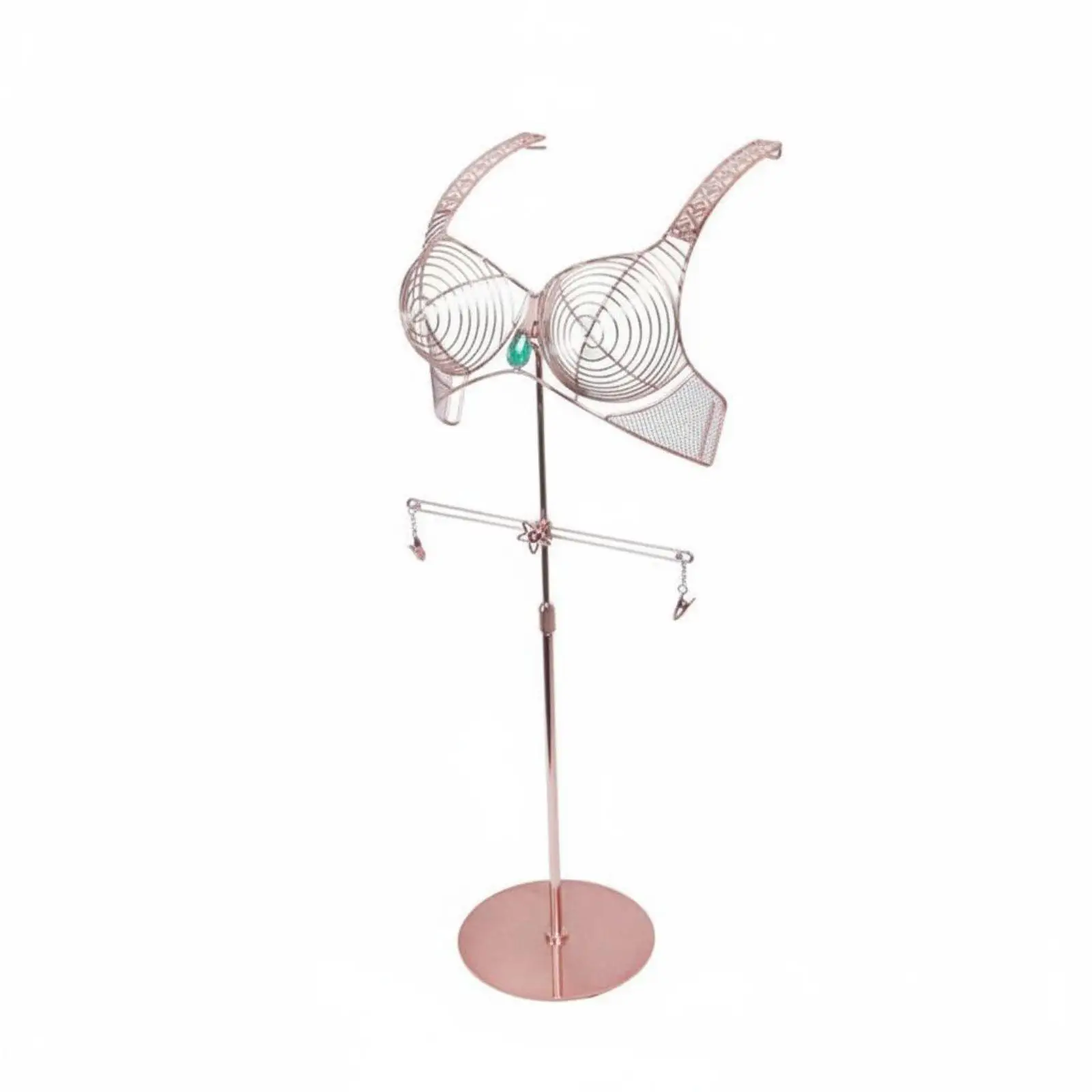 Expositor Metálico para Ropa Interior – Soporte de Suelo para Sujetadores - imagen 2