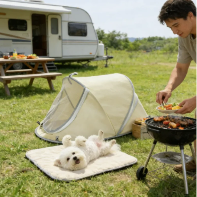 Caseta plegable impermeable para perros pequeños y medianos - imagen 5