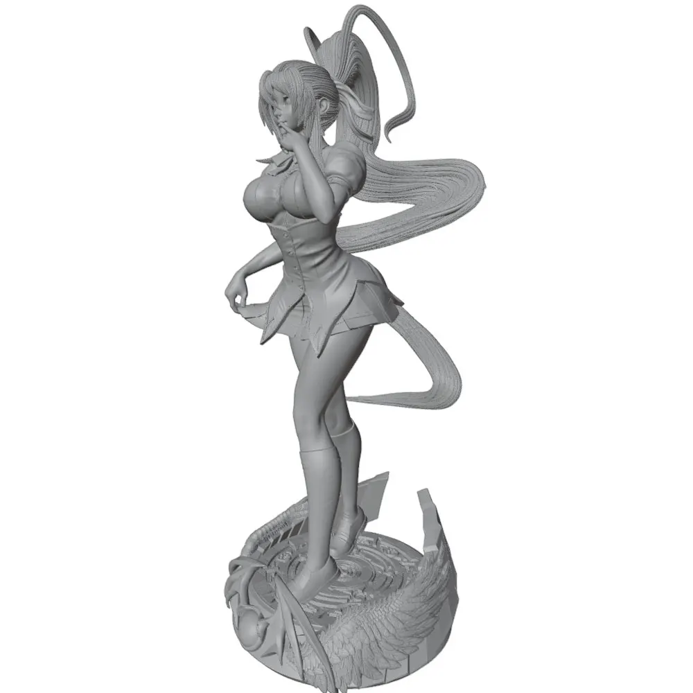 Figura Miniatura Anime DIY sin Pintar – Modelo 1/24 Impreso 3D - imagen 5