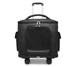 Bolsa de transporte transpirable para gatos gran capacidad, plegable