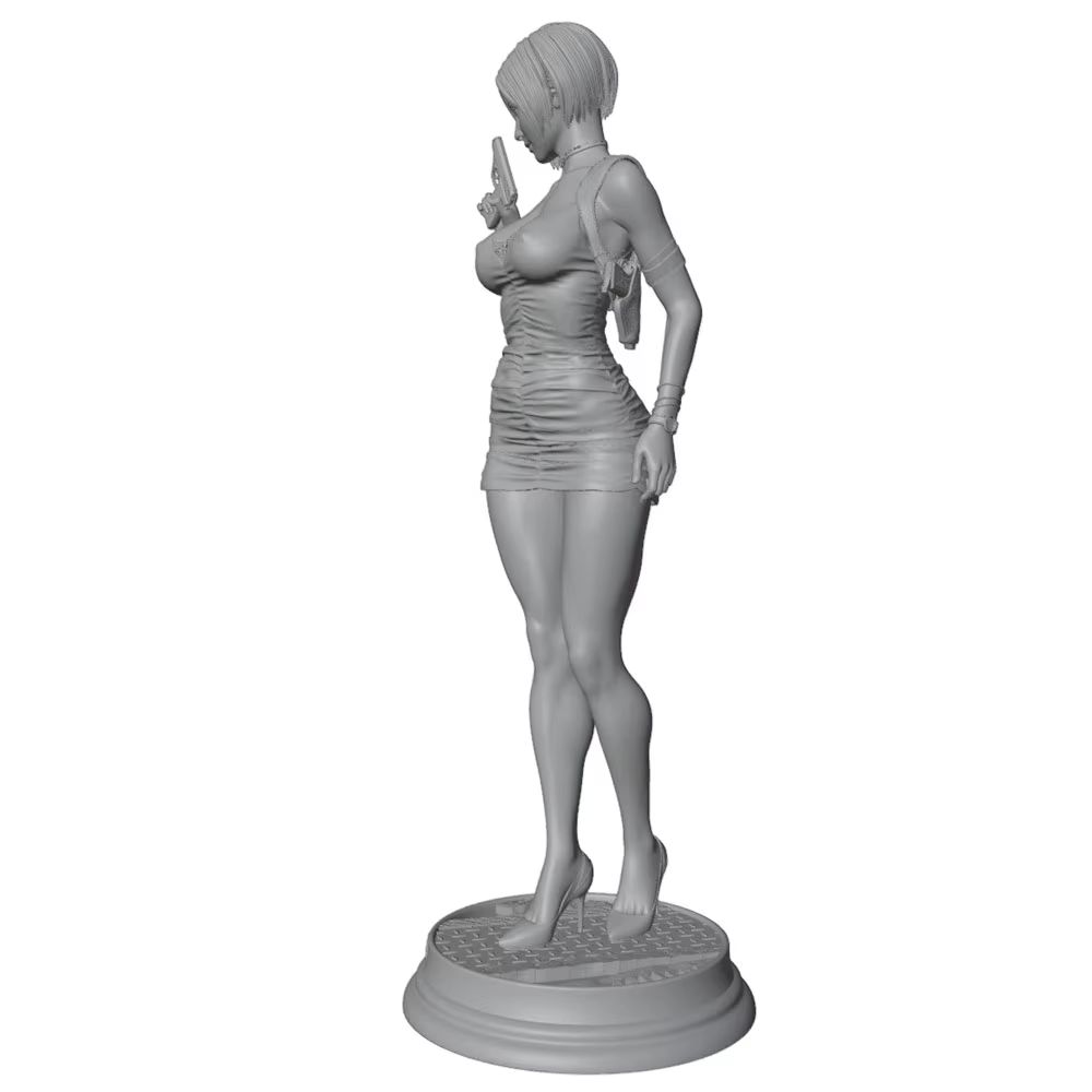 Figura de resina guerrera 75 mm – Kit de modelo GK sin pintar - imagen 3