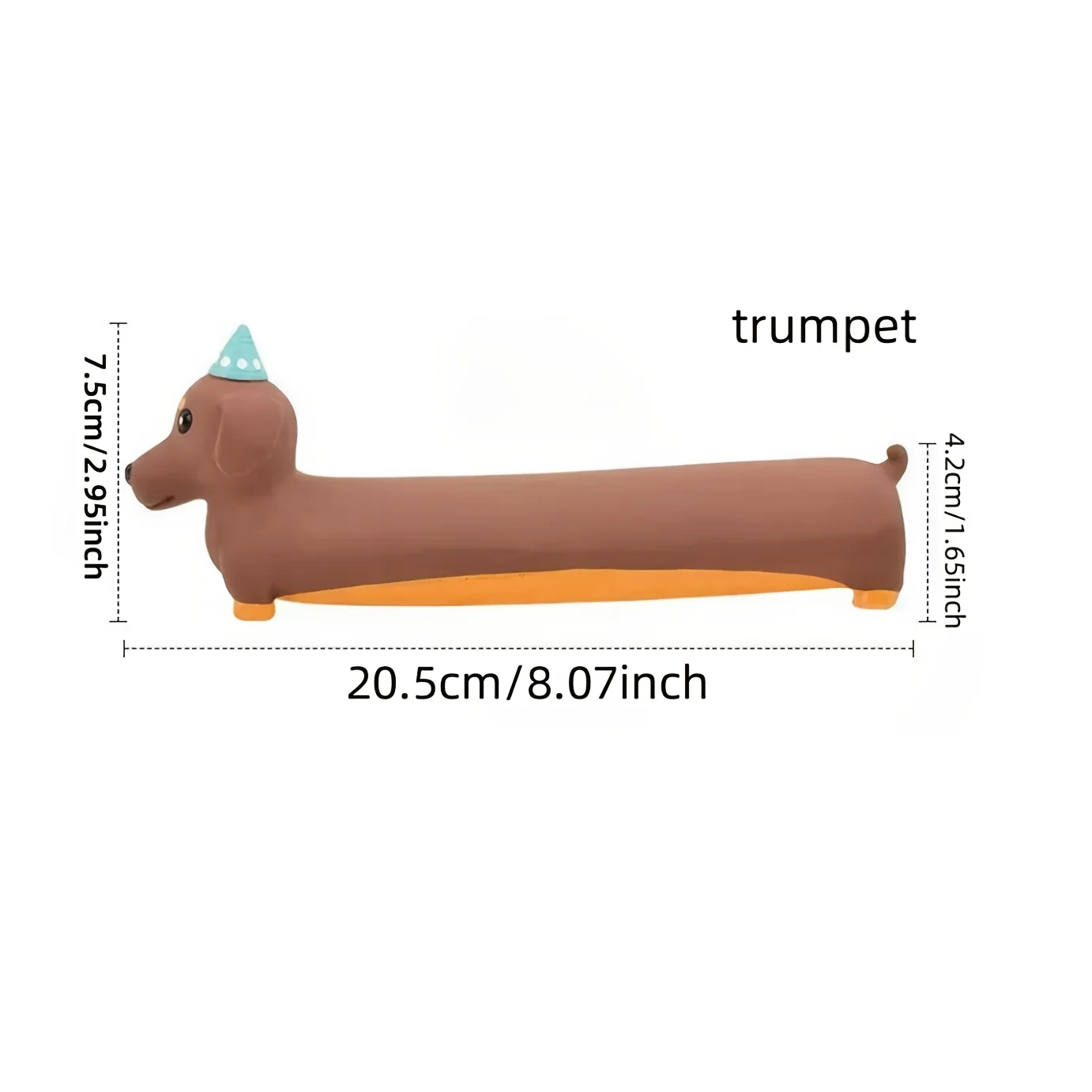 Juguete de simulación dachshund para entrenamiento canino