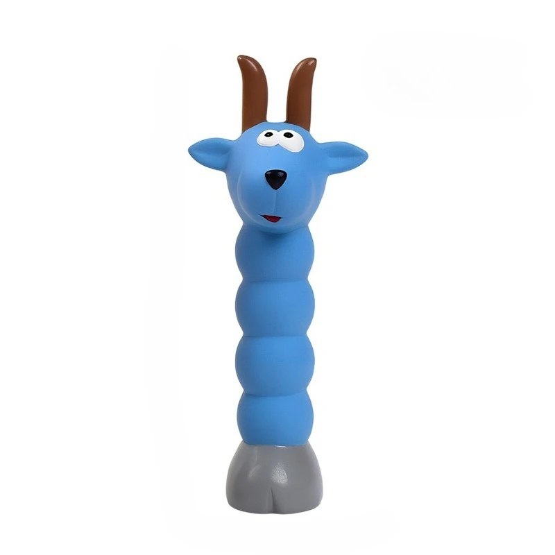 Juguete interactivo de látex con sonido para masticar gato y perro - imagen 2