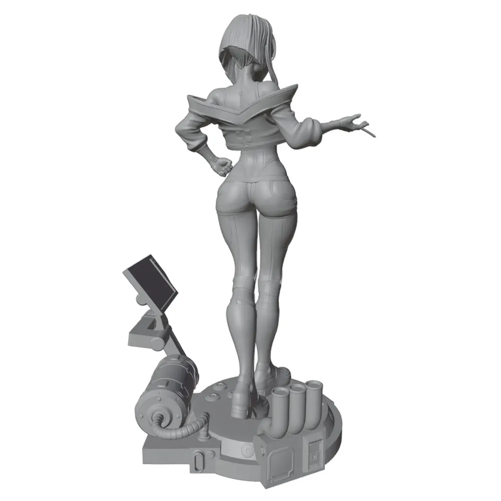 Figura de Resina a Escala 1/24 – Modelo de Colección 75mm DIY - imagen 4