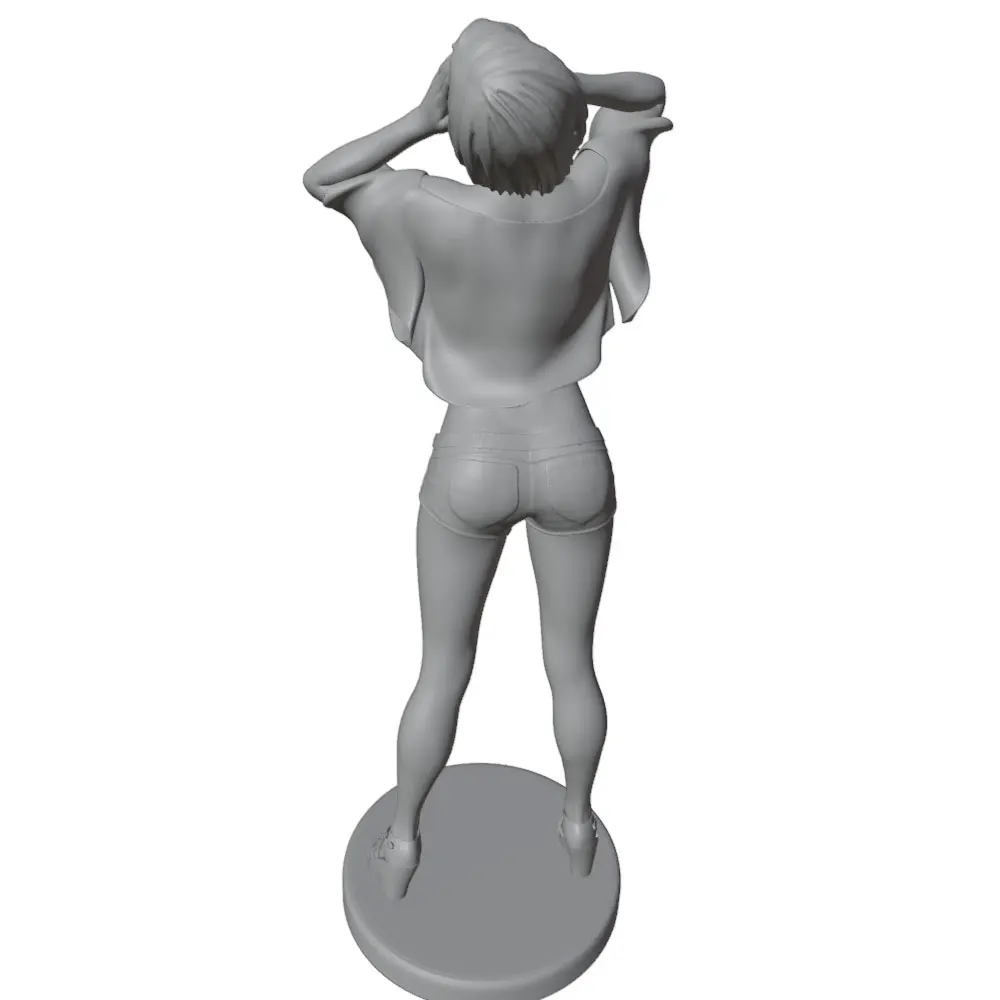 Kit de miniatura GK en resina gris 3D, sin pintar ni montar - imagen 3