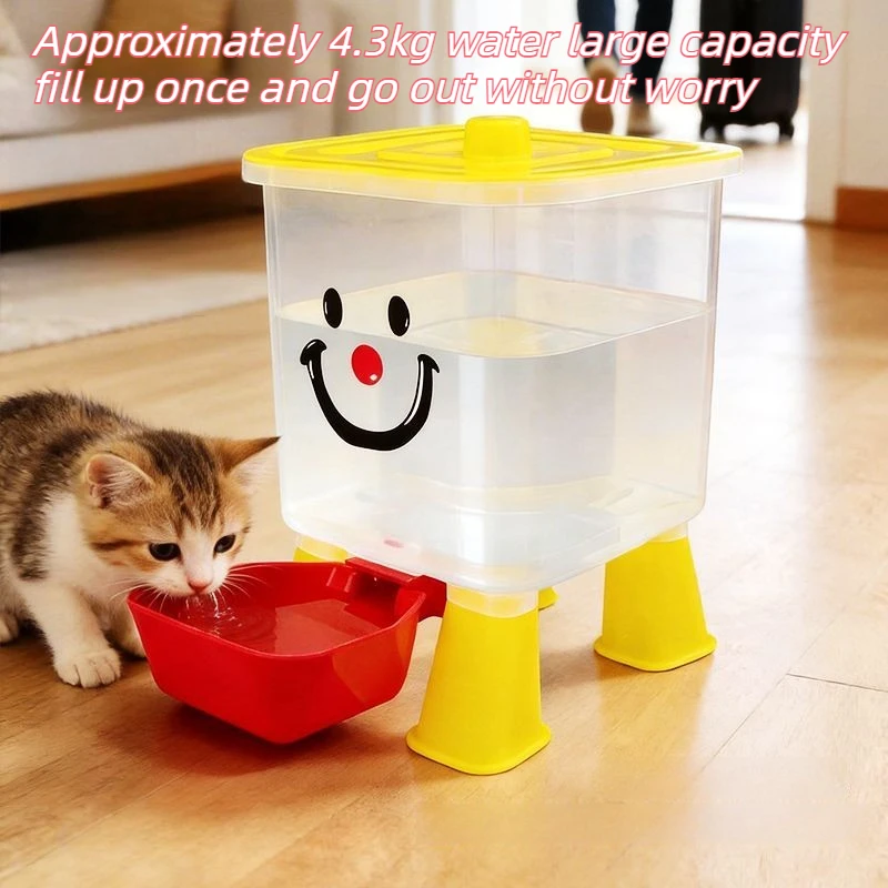 Bebedero automático sin electricidad con apagado para perros y gatos - imagen 5