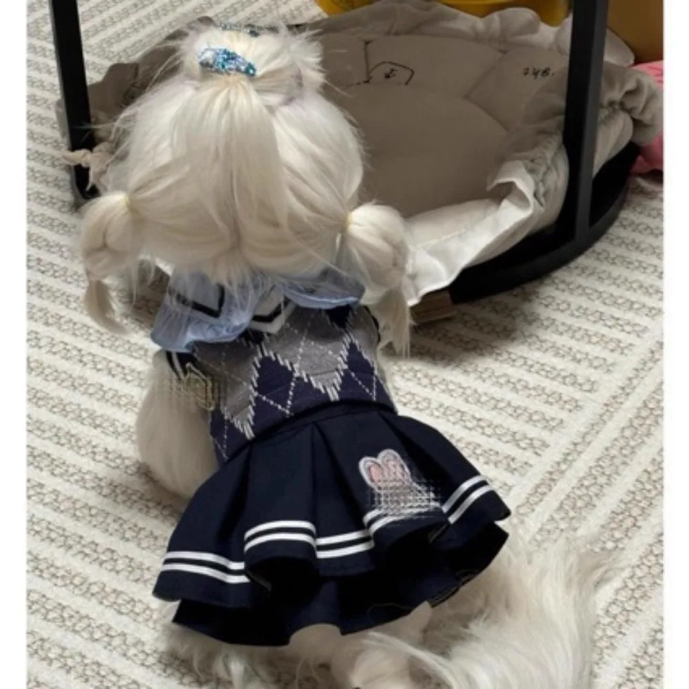 Vestido disponible en color rosa para cachorro