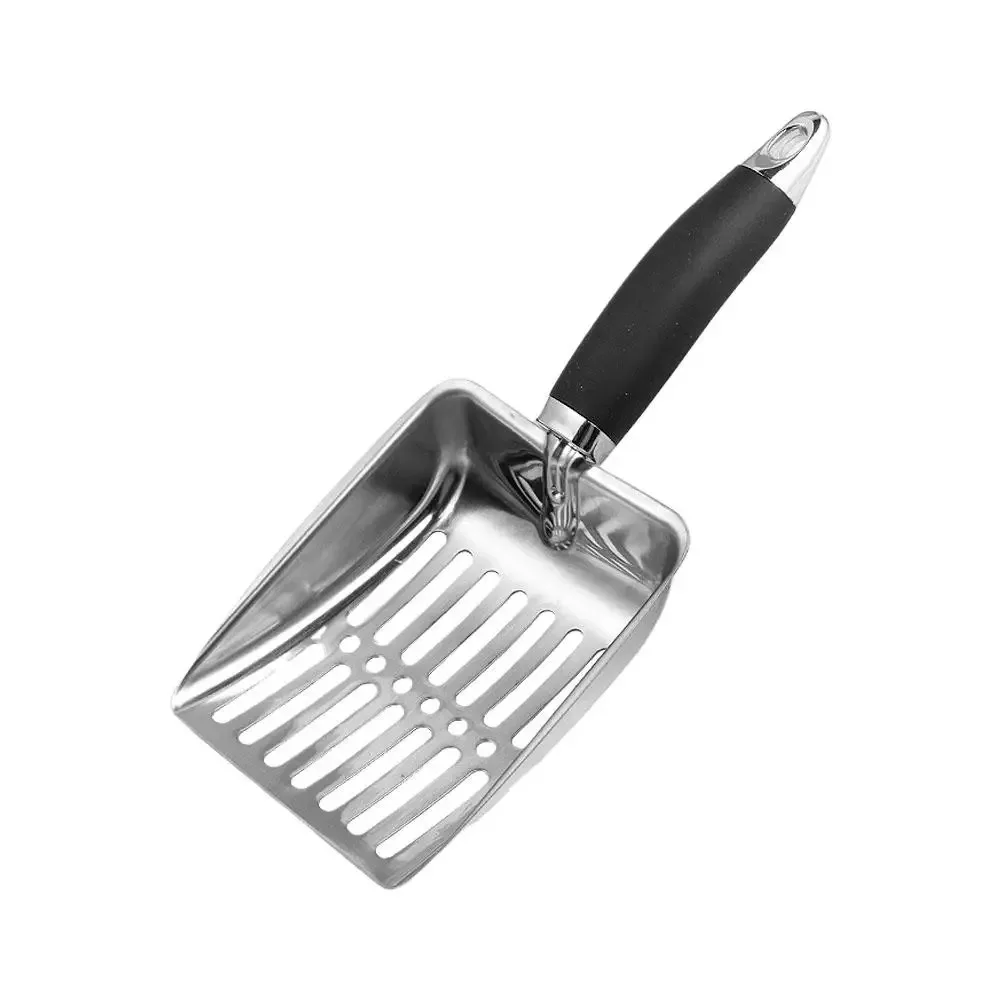 Pala para arena de acero inoxidable con mango largo