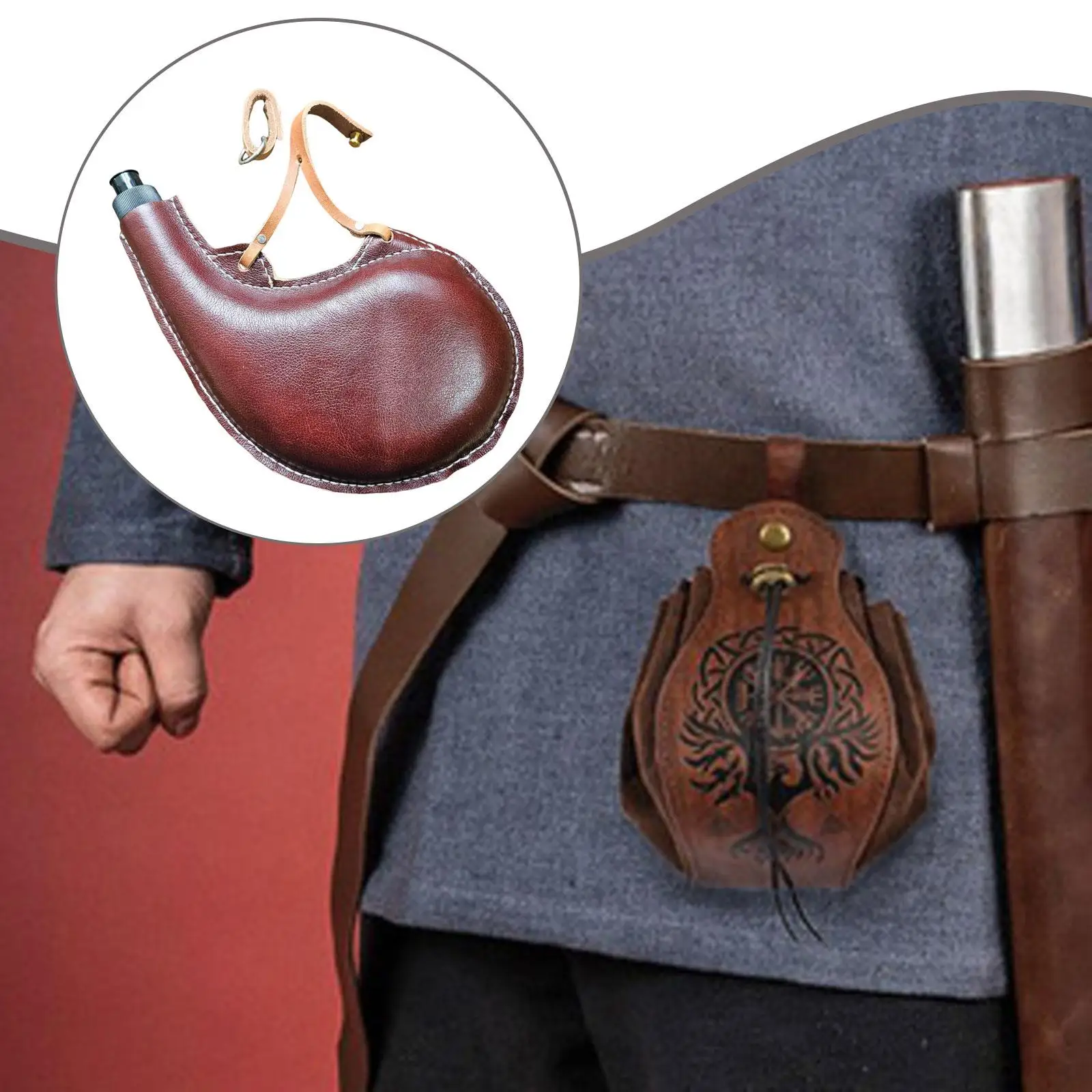 Uso como bolsa multiusos para vino o agua