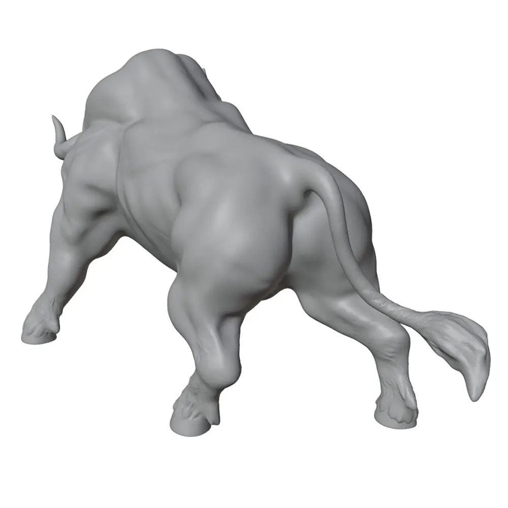 Figura completa en posición de embestida