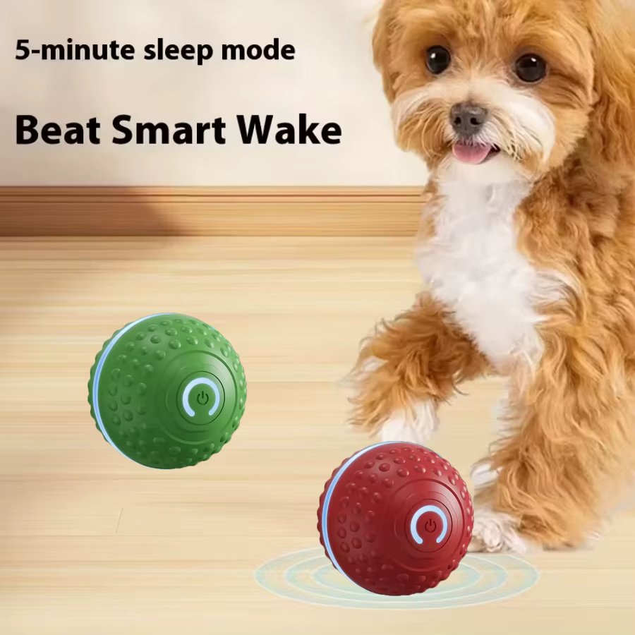 Pelota recargable por USB para mascotas
