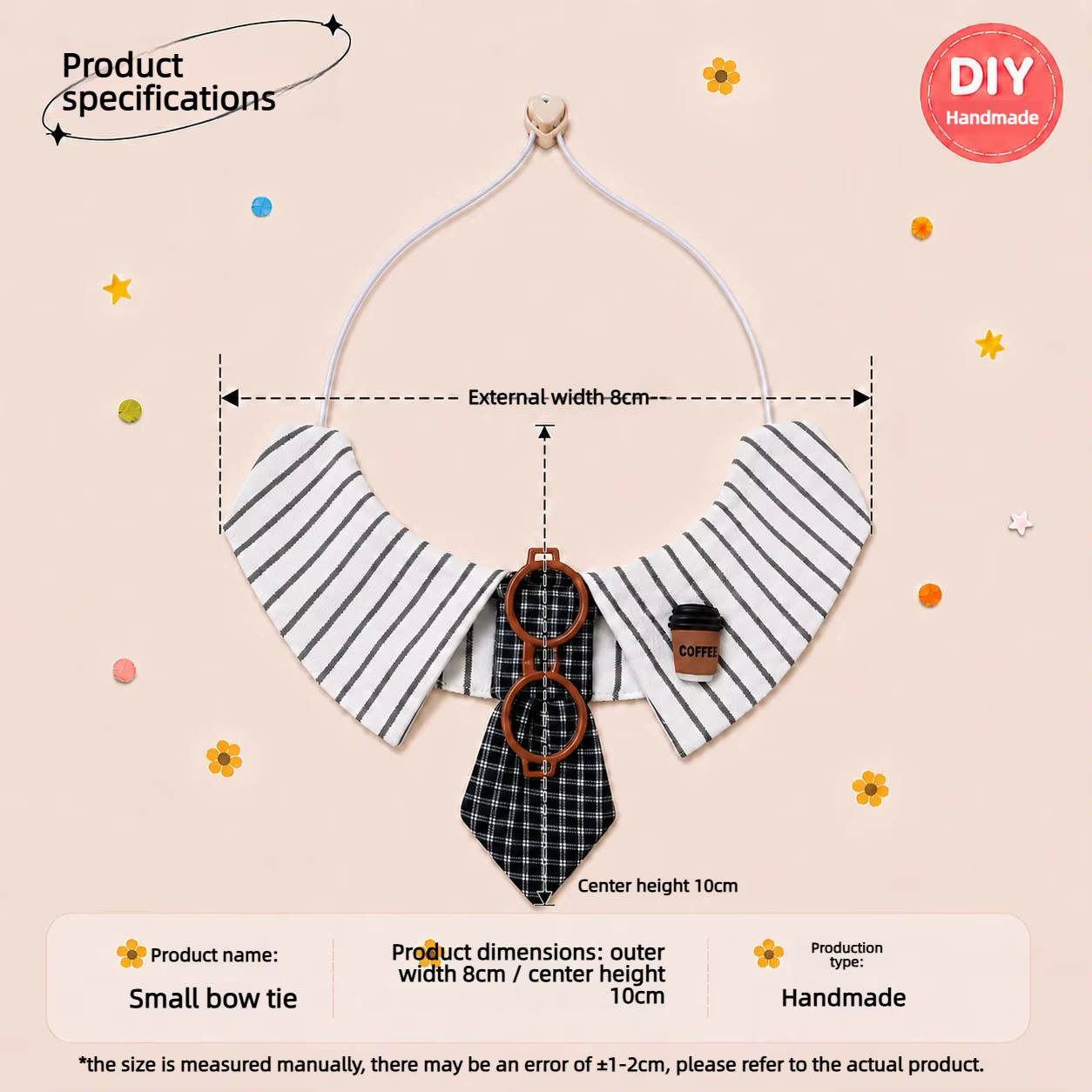 Pañuelo triangular ajustable para perros y gatos – babero y foto - imagen 5