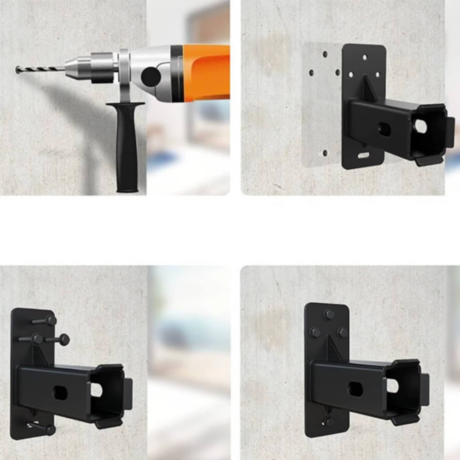 Soporte de pared para receptor de enganche de bicicletas - imagen 3