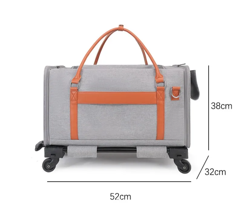 Mochila con asa giratoria y sistema de fijación