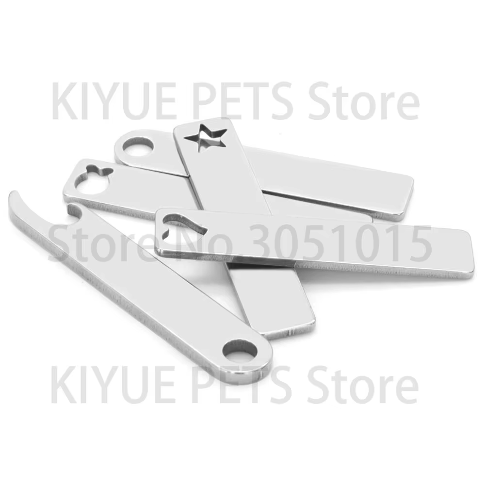 Conjunto de etiquetas de identificación para perros y gatos