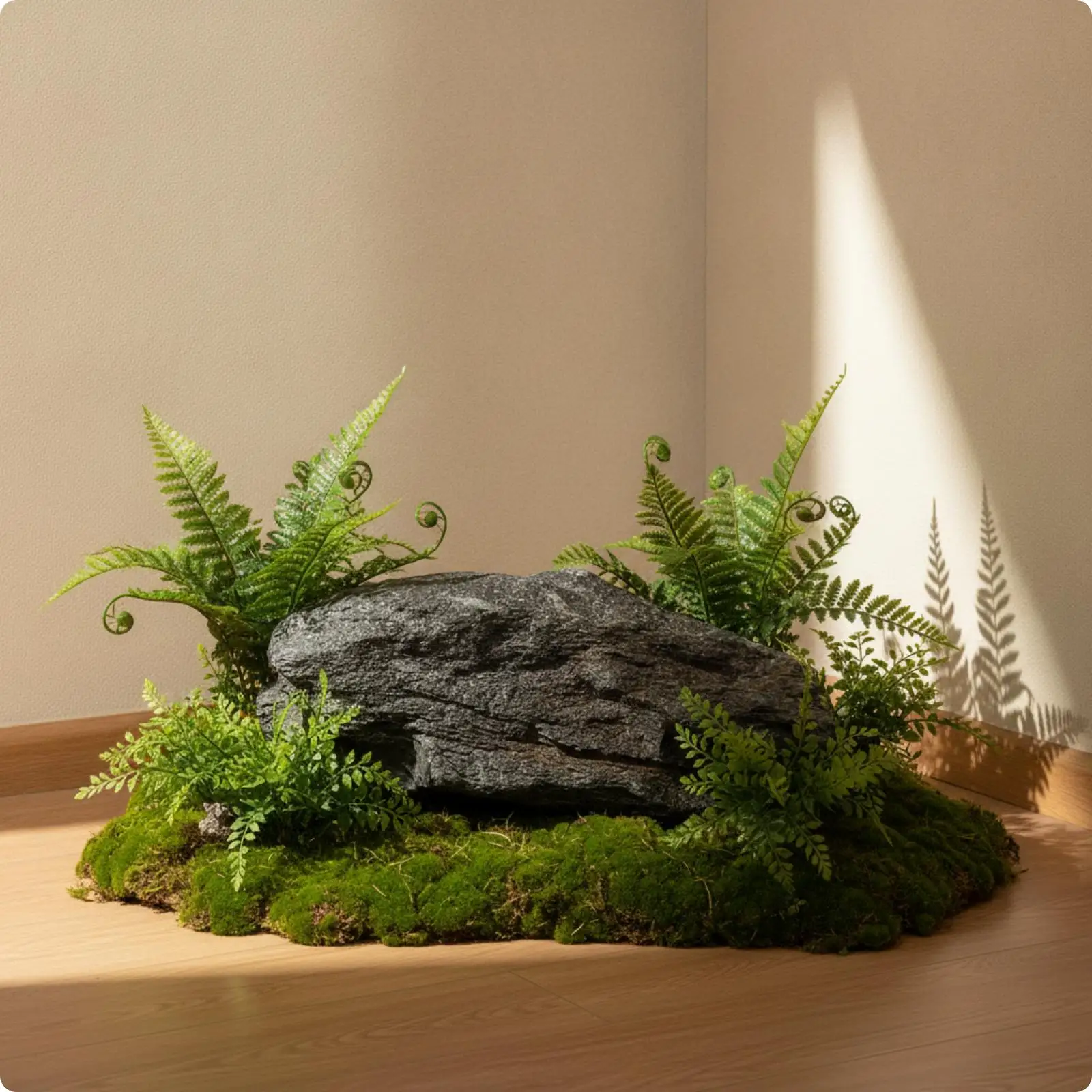 Piedra decorativa ligera de espuma para jardín y mascotas - imagen 2