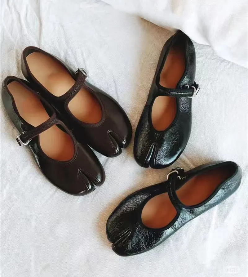 Vista lateral Mary Jane vintage