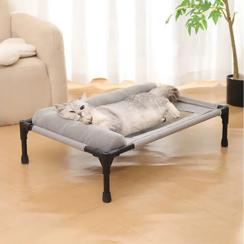 Cama elevada transpirable para gatos y perros medianos y grandes - imagen 5