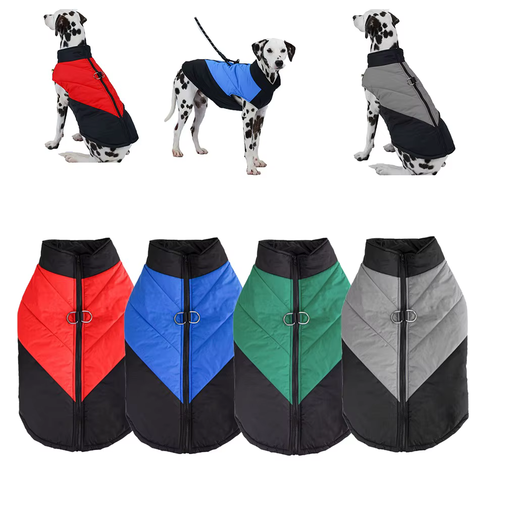 Chaqueta impermeable y cálida para perros, viento y agua: Labrador