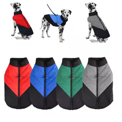 Chaqueta impermeable y cálida para perros, viento y agua: Labrador