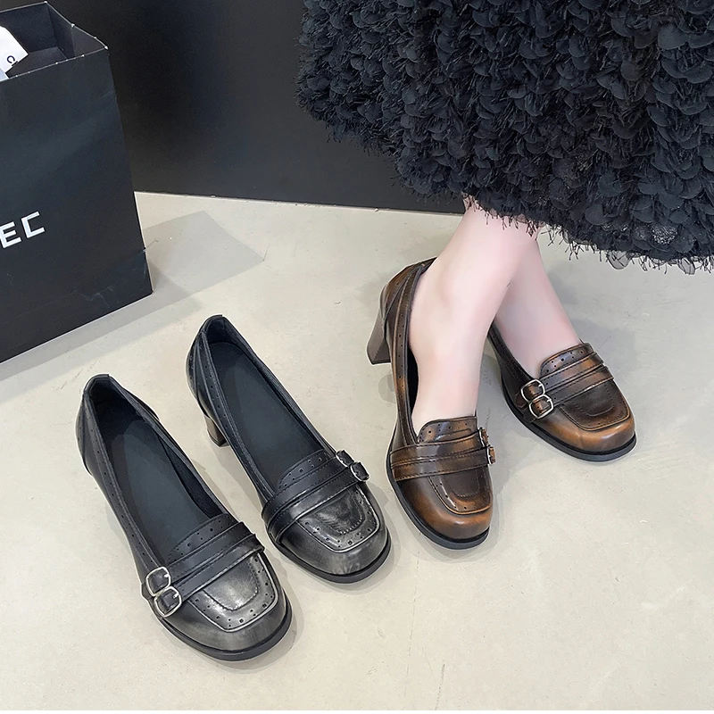 Zapatos Mary Jane TULX vista lateral
