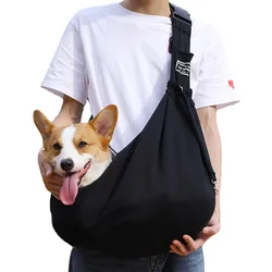 Bolso de transporte para gatos mensajero portátil de un solo hombro